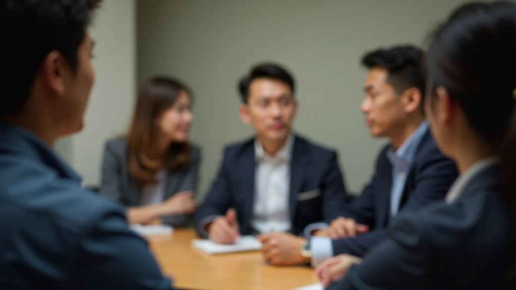 Team members engaged in constructive feedback session demonstrating psychological safety and collaborative learning environment